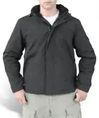 men's jacket (anorak) SURPLUS - Windbreaker - Black XXL