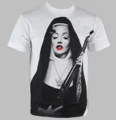 t-shirt men Mafiosi - Sister Monroe - White XXL