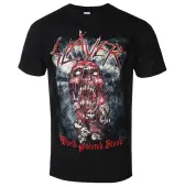 t-shirt metal men's Slayer - World Painted Blood Skull - ROCK OFF L