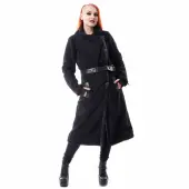 coat women's Poizen Industries - LOST - BLACK L