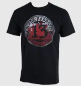 men's t-shirt Black Sabbath - 13 Flame Circle - Black - ROCK OFF S