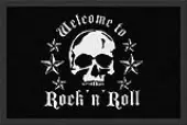 doormat Skull Rock'n'Roll - ROCKBITES