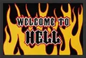 doormat Welcome To Hell - ROCKBITES