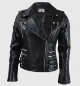 jacket women's (leather jacket) OSX 16/XL