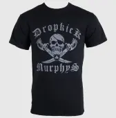t-shirt metal men's Dropkick Murphys - Jolly Roger - KINGS ROAD M