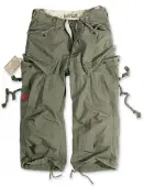 shorts 3/4 men SURPLUS - Vintage - Olive S