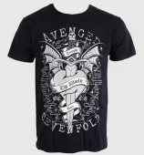 t-shirt men Avenged Sevenfold - Cloak and Dagger Black - Bravado EU S