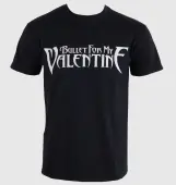 men's t-shirt Bullet For My Valentine - Logo - Black - ROCK OFF XXL