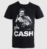 t-shirt men Johnny Cash - Finger - Black - Bravado EU M