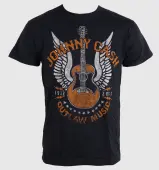 t-shirt men Johnny Cash - Outlaw - Blk - Bravado EU S
