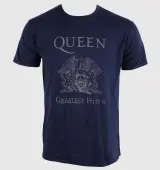 t-shirt men Queen - Greatest Hits II - Navy - Bravado EU S