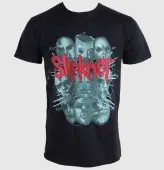 men's t-shirt Slipknot Masks 2 - Blk - BRAVADO EU XXL
