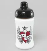 bottle ROCK STAR BABY - Heart