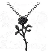 necklace The Romance Of The Black Rose - ALCHEMY GOTHIC