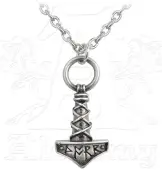 collar Thor s Hammer Amulet - ALCHEMY GOTHIC