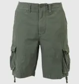 shorts men ROTHCO - VINTAGE INFANTRY - OLIVE DRAB XXL