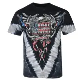 men's t-shirt Lynyrd Skynyrd - Southern Rock Shield - LIQUID BLUE M