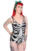 t-shirt women's unisex - RibCage - BANNED XS