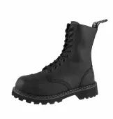 shoes GRINDERS - 10dírkové - Stag - Black 44