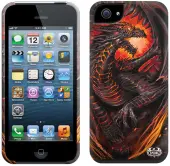 cover to cell phone SPIRAL - DRAGON FURNACE - Iphone I4S