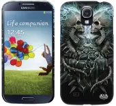 cover to cell phone SPIRAL - FLAMING SPINE - SAMSUNG GS3