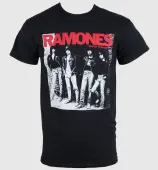 men's t-shirt Ramones - Rocket To Russia - Black - ROCK OFF S