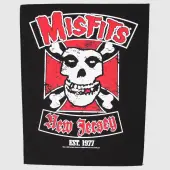 patch large Misfits - Biker - RAZAMATAZ