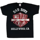 t-shirt children's Mötley Crue - Bad Boys Shield Youth - ROCK OFF 9-10