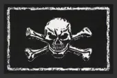 doormat ROCKBITES - Skull And Bones