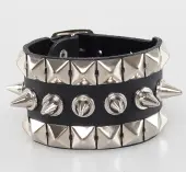 bracelet PYRAMIDS + SPIKES