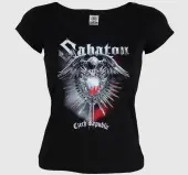 Women's T-shirt SABATON - Czech Republic - CARTON M