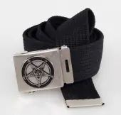 belt PENTAGRAM - Black