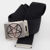 belt PENTAGRAM - Black