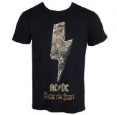t-shirt metal men's AC-DC - Rock Or Bust 2 - PLASTIC HEAD M