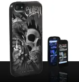 cover to cell phone SULLEN - Kirt Silver - Black