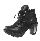 Boots NEW ROCK - Italian Black - Nomad - Goma 37