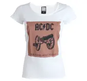 t-shirt metal women's AC-DC - About To Rock - AMPLIFIED XL