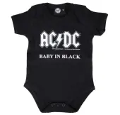 body children's AC / DC - Baby in Black - Black - Metal-Kids 56/62