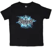 t-shirt children's Slipknot - Electrick Blue - Black - Metal-Kids 116/122