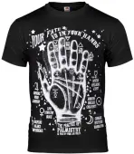 t-shirt hardcore men's - Hand - AMENOMEN S