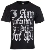 t-shirt hardcore men's - I Am Unfaithful - AMENOMEN S