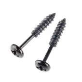 earrings ETNOX - Black Screw