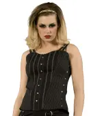 Women's Corset DEAD THREADS - Black L