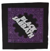 Black Sabbath scarf - Logo - RAZAMATAZ
