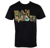 t-shirt metal men's Iron Maiden - Eddie Logo - ROCK OFF XXL
