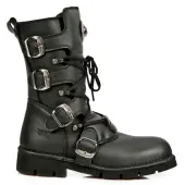 Boots NEW ROCK - VEGAN PLANING BLACK HALL 43