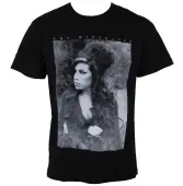 t-shirt metal men's Amy Winehouse - Flower Portrait - ROCK OFF XL