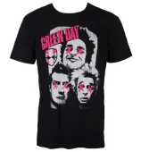 t-shirt metal men's Green Day - Patchwork - ROCK OFF L