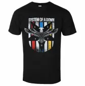 t-shirt men System Of A Down - Eagle Colours - ROCK OFF XL
