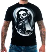 t-shirt men's - Sugar Face - ART BY EVIL S